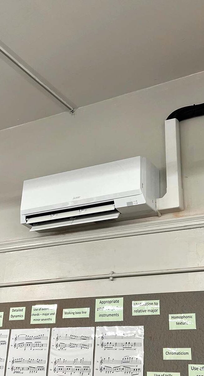 Meel Group installation of Green energy within school heating