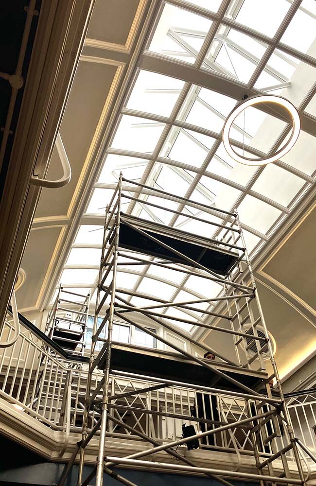 energy saving lighting school installation meel group