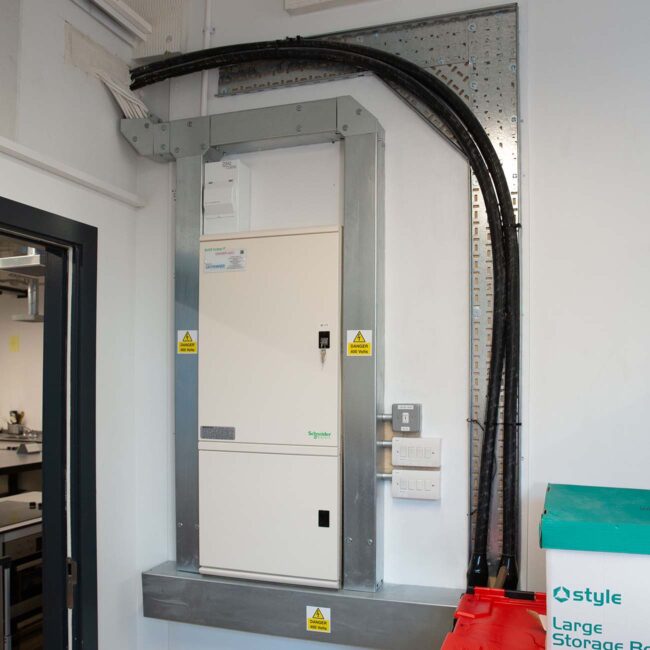 East Manchester ACADEMY electrical refurbishment meel group 3