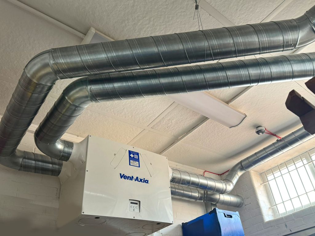 Nevill Road Primary Plant room mechanical engineers cheshire meel group