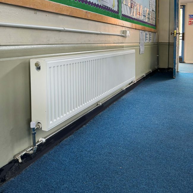 School central heating engineers Plant room Cheshire Meel Group