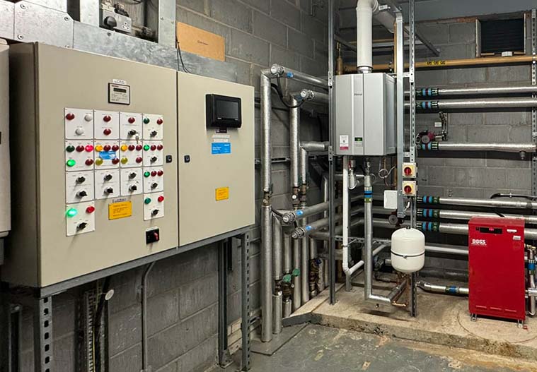 healthcare heating refurbishment